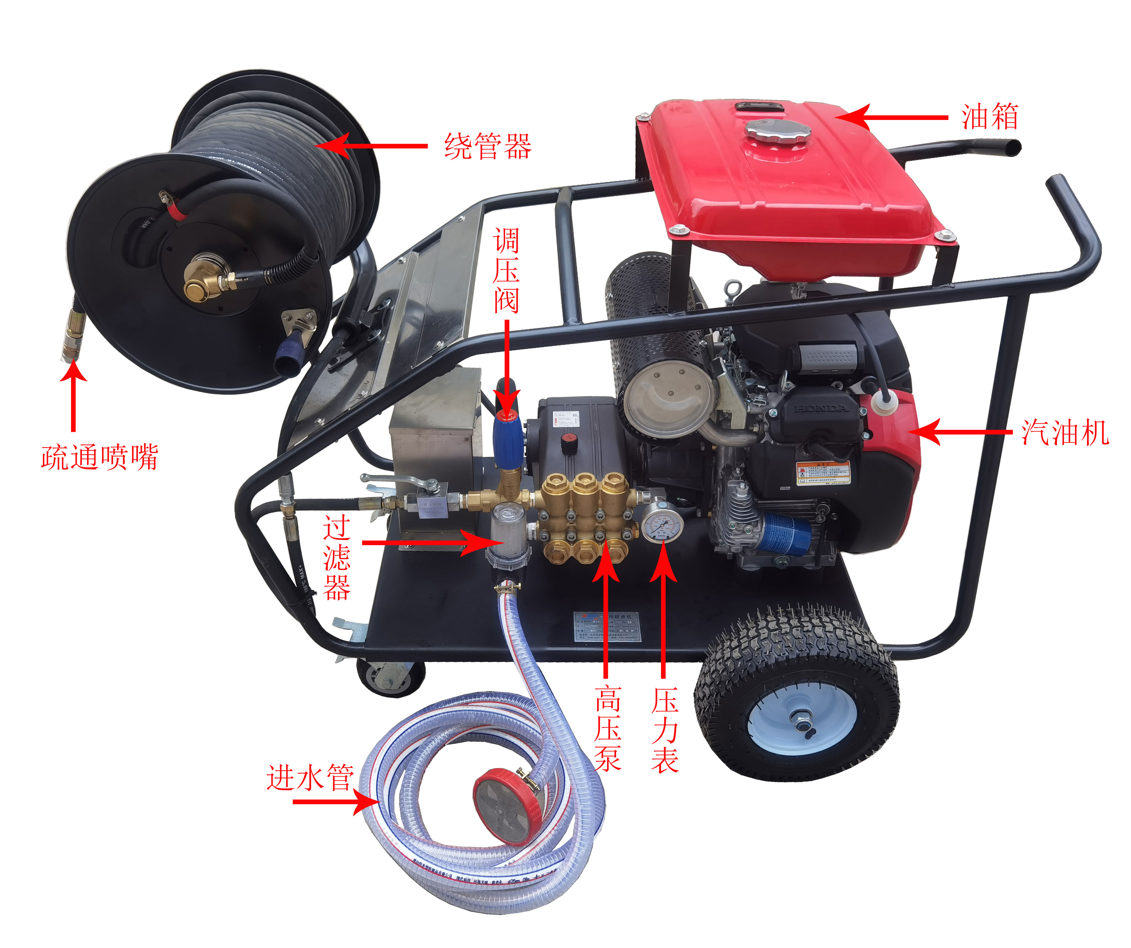 高壓管道疏通清洗機(jī)